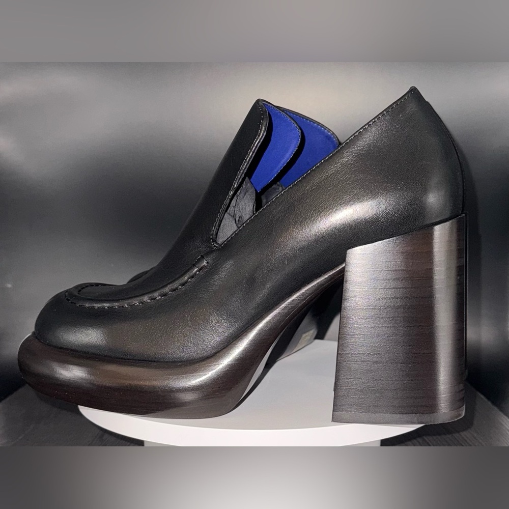 BURBERRY Block Heel Loafers | Women's EU37 - Picture 7 of 12